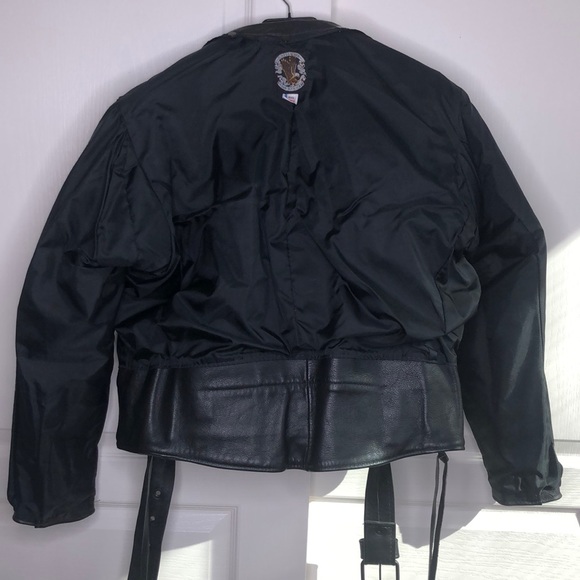 Just Leather San Jose CA CHP Motorcycle Jacket. - Picture 11 of 16